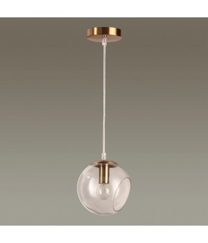 3769/1 MODERNI LN20 083 античная латунь, стекло Подвес E14 1*60W 220V BLAIR-foto3