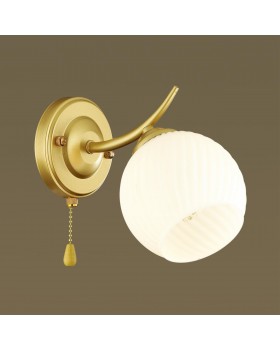 4545/1W COMFI LN21 213 матовое золото, белый Бра E27 60W 220V GISELLE-foto3