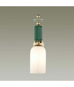 4861/1W CLASSIC ODL_EX21 73 золото/разноцветн./керамика/стекло Бра E14 1*40W CANDY-foto4