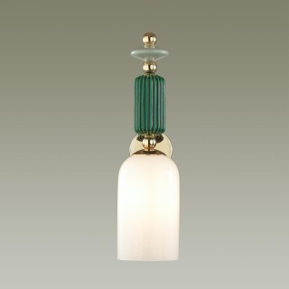 4861/1W CLASSIC ODL_EX21 73 золото/разноцветн./керамика/стекло Бра E14 1*40W CANDY-foto4