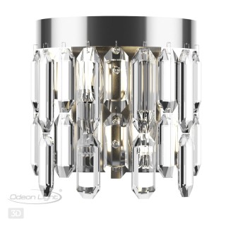 4985/2W HALL ODL22 447 хром/хрусталь Бра E14 2*40W DAKISA-foto5