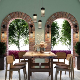 4834/1 NATURE ODL21 575 черный/стекло Ландшафтный светильник-подвес E27 1*60W IP44 DUNES-foto3