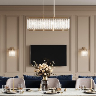 4976/1W HALL ODL22 377 матов.золотой/стекло Бра G9 1*40W EDERA-foto3