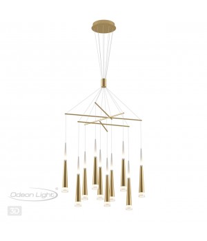 3891/70LG L-VISION ODL20 223 золотистый /металл Подвесной светильник LED 3000K 70W 220V VIVAT-foto5