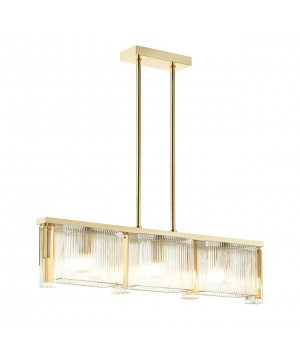 4877/3 HALL ODL_EX22 59 золотой/прозрачный/стекло Люстра E14 3*40W GATSBY-foto6