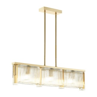 4877/3 HALL ODL_EX22 59 золотой/прозрачный/стекло Люстра E14 3*40W GATSBY-foto6