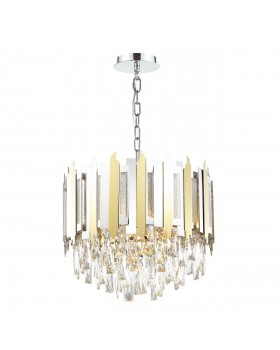 4635/5 CLASSIC ODL20 447 золото/хром/хрусталь Люстра E14 5*40W 220V RUNA-foto5