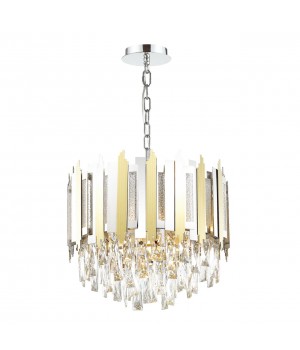 4635/5 CLASSIC ODL20 447 золото/хром/хрусталь Люстра E14 5*40W 220V RUNA-foto5