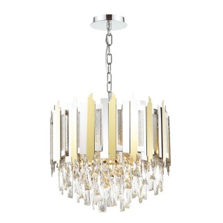 4635/5 CLASSIC ODL20 447 золото/хром/хрусталь Люстра E14 5*40W 220V RUNA-foto5