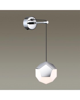 4304/7WL HIGHTECH ODL22 213 хром Настенный светильник IP20 LED 7W 420Лм IP20 4000K BINGO-foto4