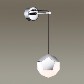 4304/7WL HIGHTECH ODL22 213 хром Настенный светильник IP20 LED 7W 420Лм IP20 4000K BINGO-foto4