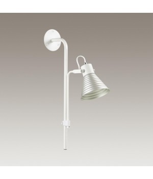 3788/1W MODERNI LN19 161 матовый белый, серебряный Бра E14 1*40W 220V OLLIE-foto3