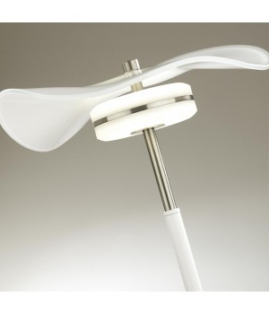 4856/10TL L-VISION ODL_EX21 67 никель/белый/стекло Настольная лампа LED 1*10W 3500K FLUENT-foto8