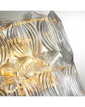 4918/2W MODERN ODL22 327 золотой/прозрачный/стекло Бра E14 2*40W SOMALA-foto6