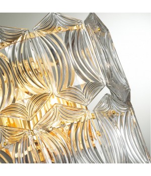 4918/2W MODERN ODL22 327 золотой/прозрачный/стекло Бра E14 2*40W SOMALA-foto6