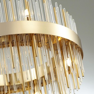 4639/2W HALL ODL20 473 золотой/металл/стекло Бра G9 2*40W 220V IDA-foto7