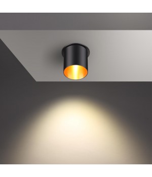 370433 SPOT NT19 281 черный Встраиваемый светильник IP20 GU10 50W 220V BUTT-foto5