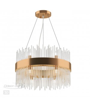 4722/12 HALL ODL20 475 бронзовый/стекло/прозрачный Люстра G9 12*33W 220V FOCCO-foto5
