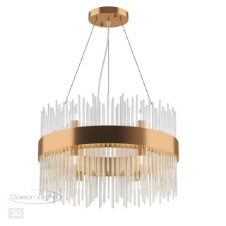 4722/12 HALL ODL20 475 бронзовый/стекло/прозрачный Люстра G9 12*33W 220V FOCCO-foto5