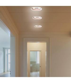 370564 SPOT NT19 278 белый Встраиваемый светильник IP20 GU10 2*50W 220-240V CLOUD-foto3