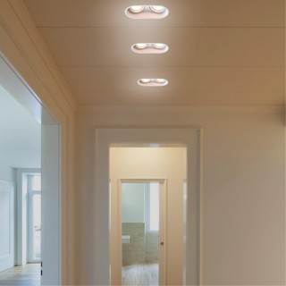 370564 SPOT NT19 278 белый Встраиваемый светильник IP20 GU10 2*50W 220-240V CLOUD-foto3