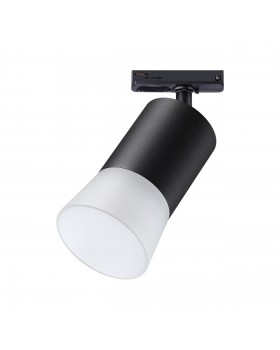 370902 PORT NT22 069 черный Светильник трековый однофазный двухжильный (универсальный) IP20 GU10 9W 220V ELINA-foto6