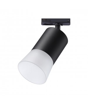 370902 PORT NT22 069 черный Светильник трековый однофазный двухжильный (универсальный) IP20 GU10 9W 220V ELINA-foto6