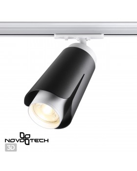 370836 PORT NT22 083 черный Светильник трековый однофазный трехжильный IP20 GU10 9W 220V TULIP-foto11