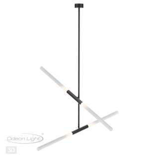 4307/4 HIGHTECH ODL22 115 черный Потолочный светильник IP20 G9 4*40W SOHO-foto5