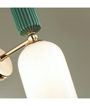 4861/1W CLASSIC ODL_EX21 73 золото/разноцветн./керамика/стекло Бра E14 1*40W CANDY-foto7