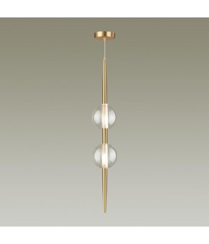 4981/2 PENDANT ODL22 357 бронзовый/прозрачный/стекло Подвес G9 2*5W LAZIA-foto4