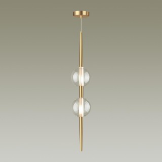 4981/2 PENDANT ODL22 357 бронзовый/прозрачный/стекло Подвес G9 2*5W LAZIA-foto4