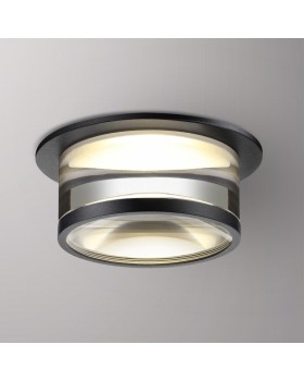 370914 SPOT NT22 300 черный Светильник встраиваемый IP20 GU10 9W 220V GEM-foto3