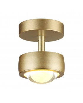 4347/7CL (аналог 3874/10CL) HIGHTECH ODL19 161 матов.зол Потолочн.накладн.поворотн.св-ник LED 7W 400Лм 3000К OTTICO-foto4