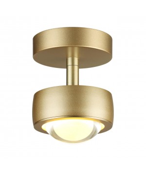 4347/7CL (аналог 3874/10CL) HIGHTECH ODL19 161 матов.зол Потолочн.накладн.поворотн.св-ник LED 7W 400Лм 3000К OTTICO-foto4