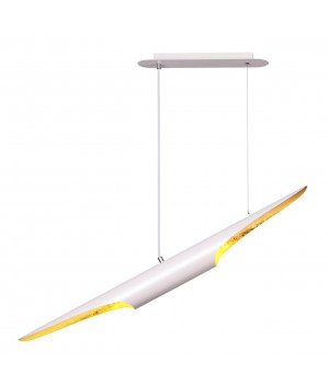 3816/50WG HIGHTECH ODL20 191 бел/золот/мет Подвесной свет-к GU10 LED 2*12W 220V WHITNEY-foto8