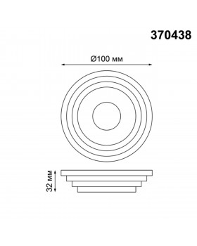 370438 SPOT NT19 301 золото Встраиваемый светильник IP20 GU10 50W 220V LILAC-foto2