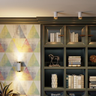 4286/2W HIGHTECH ODL22 263 белый/золотистый/металл Настенный светильник IP20 LED GU10 max 2*10W AD ASTRUM-foto3