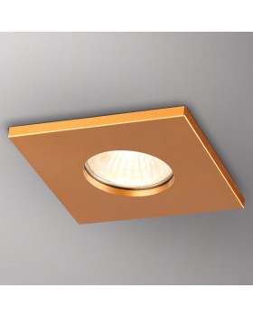 370807 SPOT NT22 287 матовое золото Светильник встраиваемый влагозащищенный IP44 GU10 50W 220V AQUA-foto4