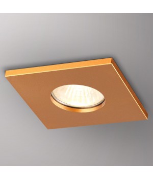 370807 SPOT NT22 287 матовое золото Светильник встраиваемый влагозащищенный IP44 GU10 50W 220V AQUA-foto4