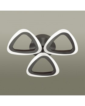 4572/42CL LEDIO LN21 017 черный Люстра потолочная диммир. с ДУ + LampSmart LED 42W 3000-6000К 2270Лм 220V RHEA-foto3