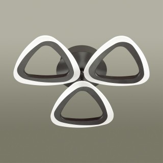 4572/42CL LEDIO LN21 017 черный Люстра потолочная диммир. с ДУ + LampSmart LED 42W 3000-6000К 2270Лм 220V RHEA-foto3