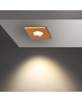 370807 SPOT NT22 287 матовое золото Светильник встраиваемый влагозащищенный IP44 GU10 50W 220V AQUA-foto3