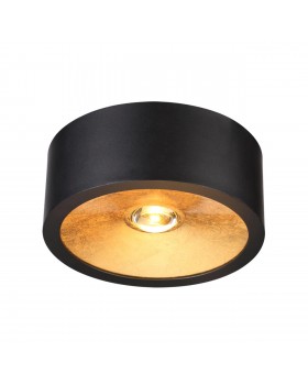 3878/1CL HIGHTECH ODL19 255 черный с золотом Потолочной накладной светильник GU10 1*50W 220V GLASGOW-foto3