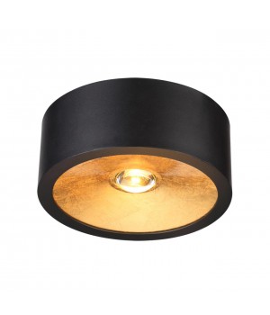 3878/1CL HIGHTECH ODL19 255 черный с золотом Потолочной накладной светильник GU10 1*50W 220V GLASGOW-foto3