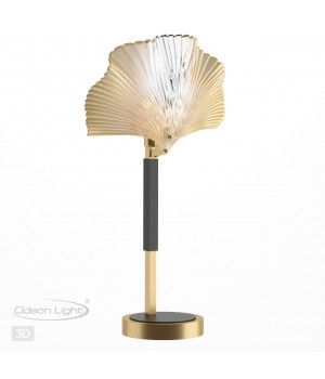 4870/1T HALL ODL_EX22 51 золотой/чёрный/стекло Настольная лампа E14 1*40W VENTAGLIO-foto5