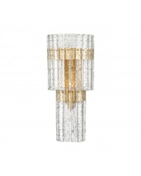 4938/3W HALL ODL22 439 матов.золотой/прозрачный/стекло/ Бра E14 3*40W MERKALE-foto6