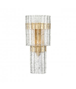 4938/3W HALL ODL22 439 матов.золотой/прозрачный/стекло/ Бра E14 3*40W MERKALE-foto6