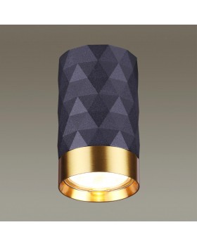 4287/1C HIGHTECH ODL22 263 черный/золотистый/металл Потолочный светильник IP20 LED GU10 max 10W AD ASTRUM-foto3