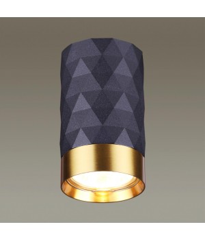 4287/1C HIGHTECH ODL22 263 черный/золотистый/металл Потолочный светильник IP20 LED GU10 max 10W AD ASTRUM-foto3